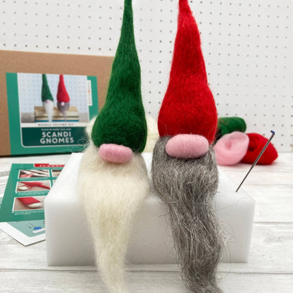 Bergin & Bath Needle Felting Kit: Scandi Gnomes