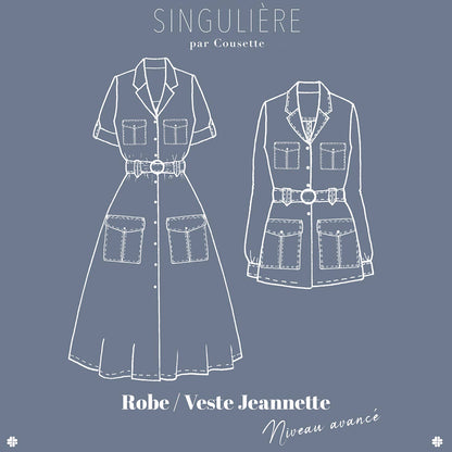 Cousette Jeannette Dress and Jacket