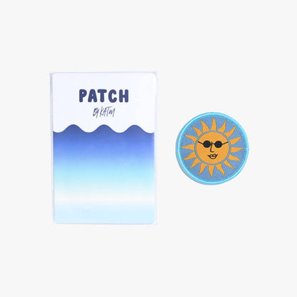 Kylie and The Machine 'Sunglasses Sun' Iron On Patch