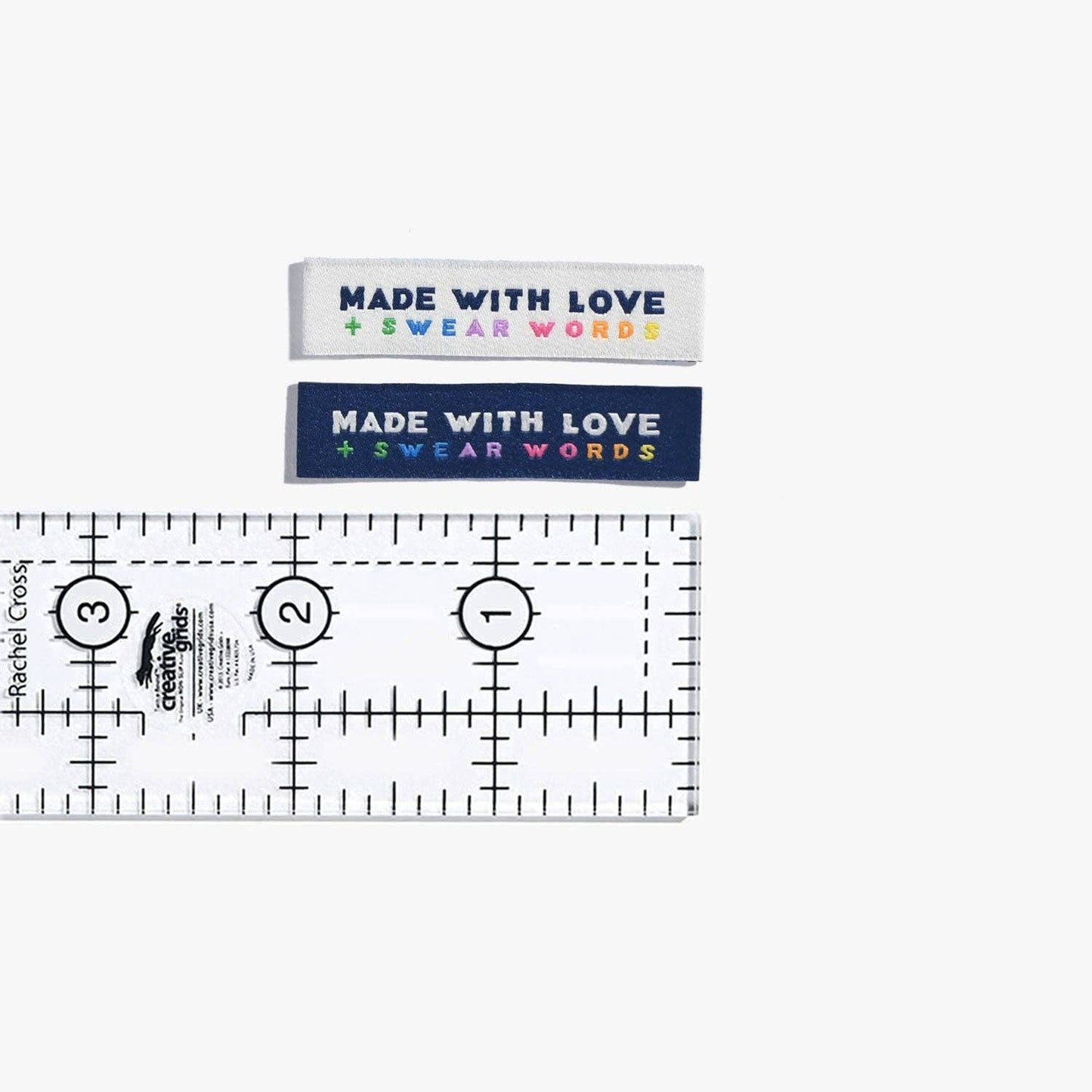 Kylie and the Machine 'Made With Love + Swear Words' Sewing Labels