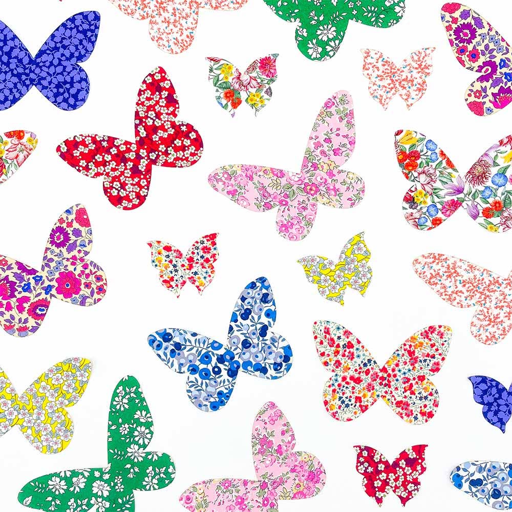 Alice Caroline Pre-Cut Liberty Tana Lawn® Fabric Butterflies