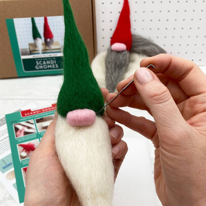 Bergin & Bath Needle Felting Kit: Scandi Gnomes