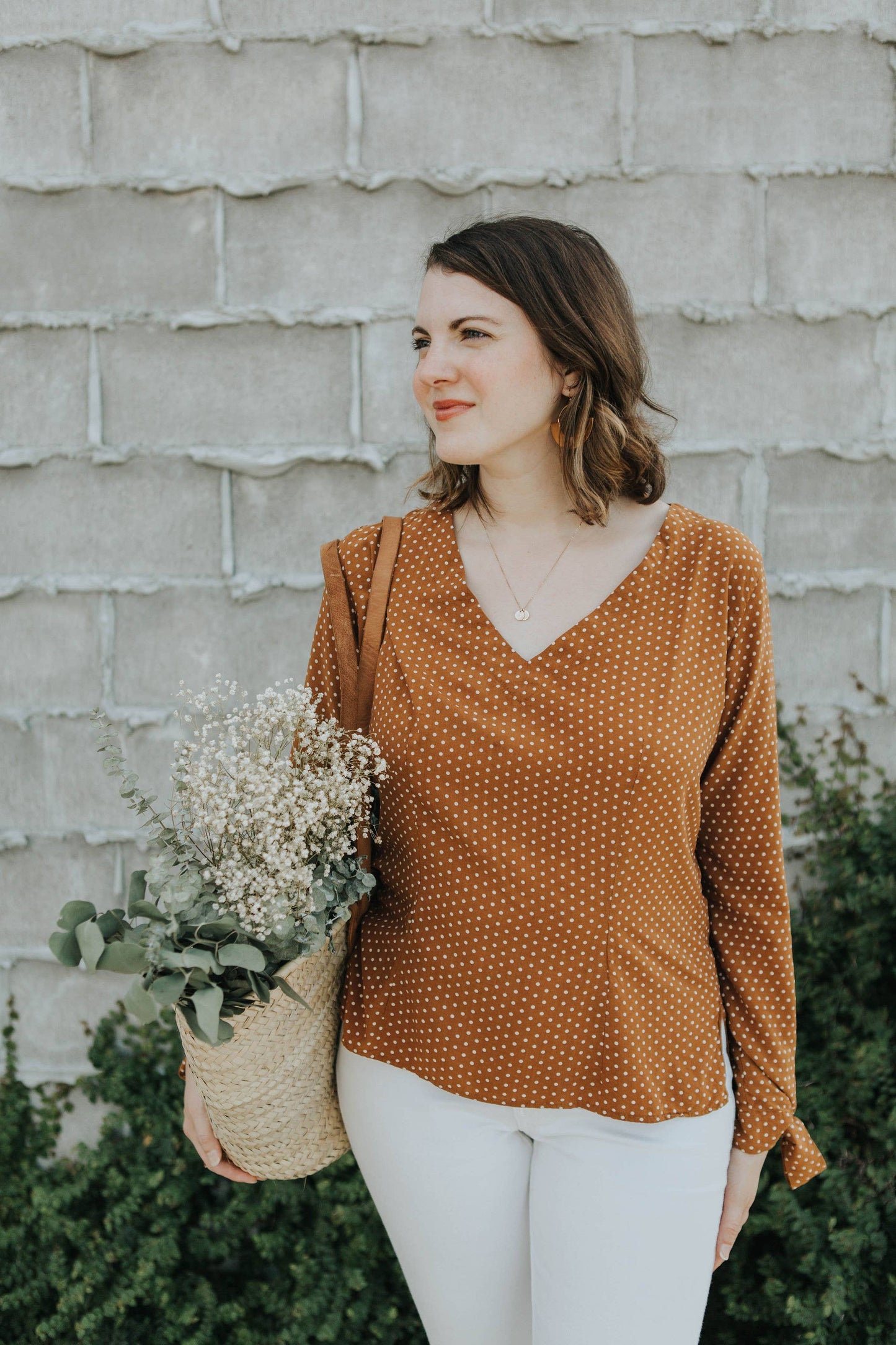 Sew To Grow Seoul Blossom Blouse