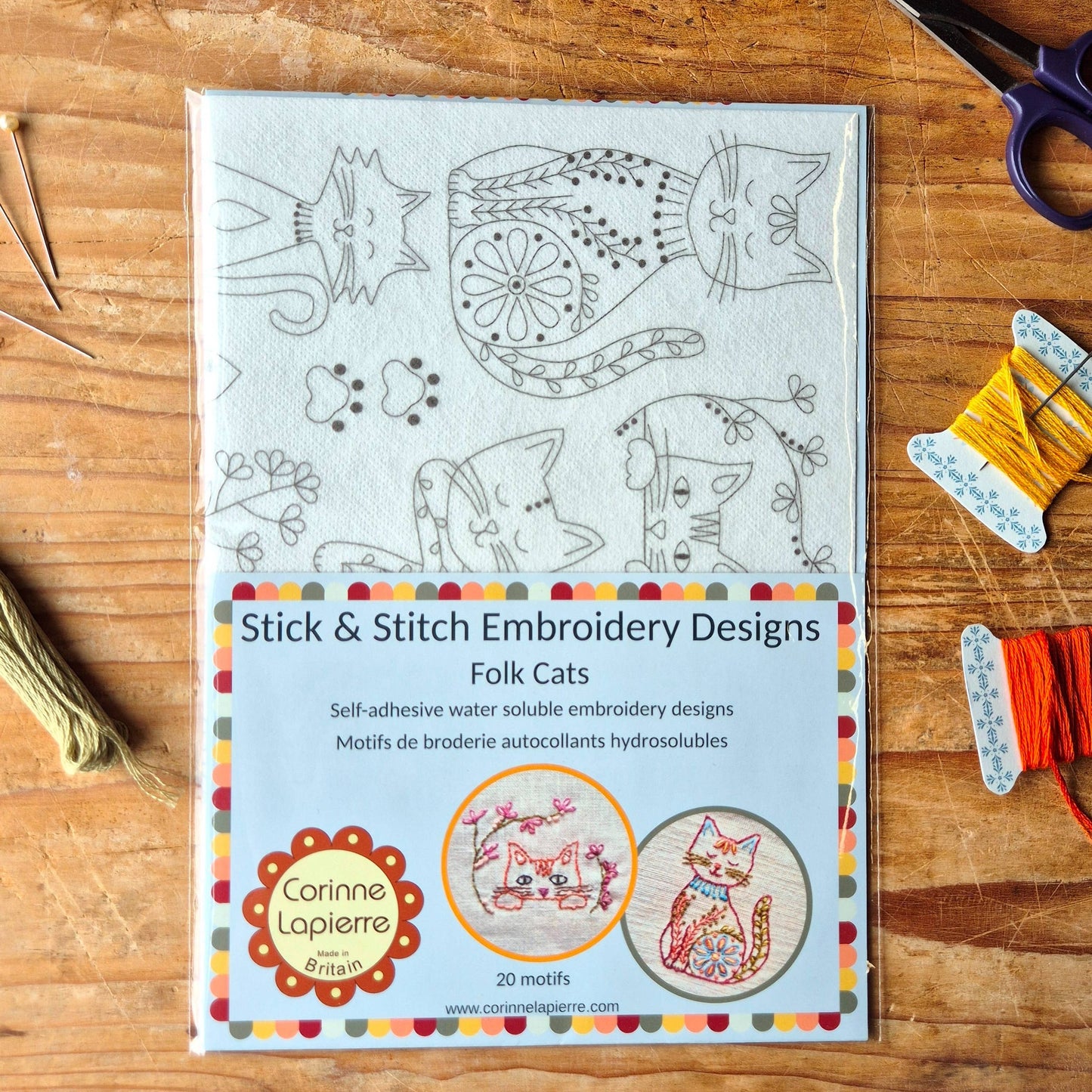 Corinne Lapierre Stick and Stitch Embroidery