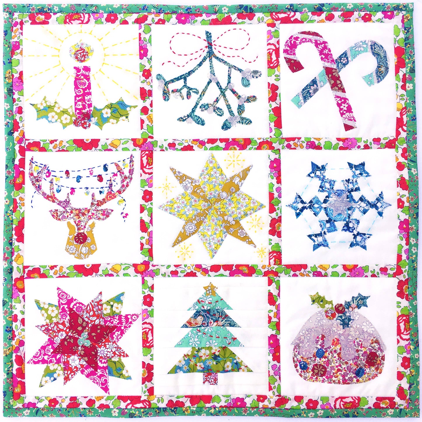 Alice Caroline Christmas Mini Sampler Quilt Kit