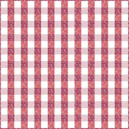 Alice Caroline Pink & Red Gingham Quilt Kit