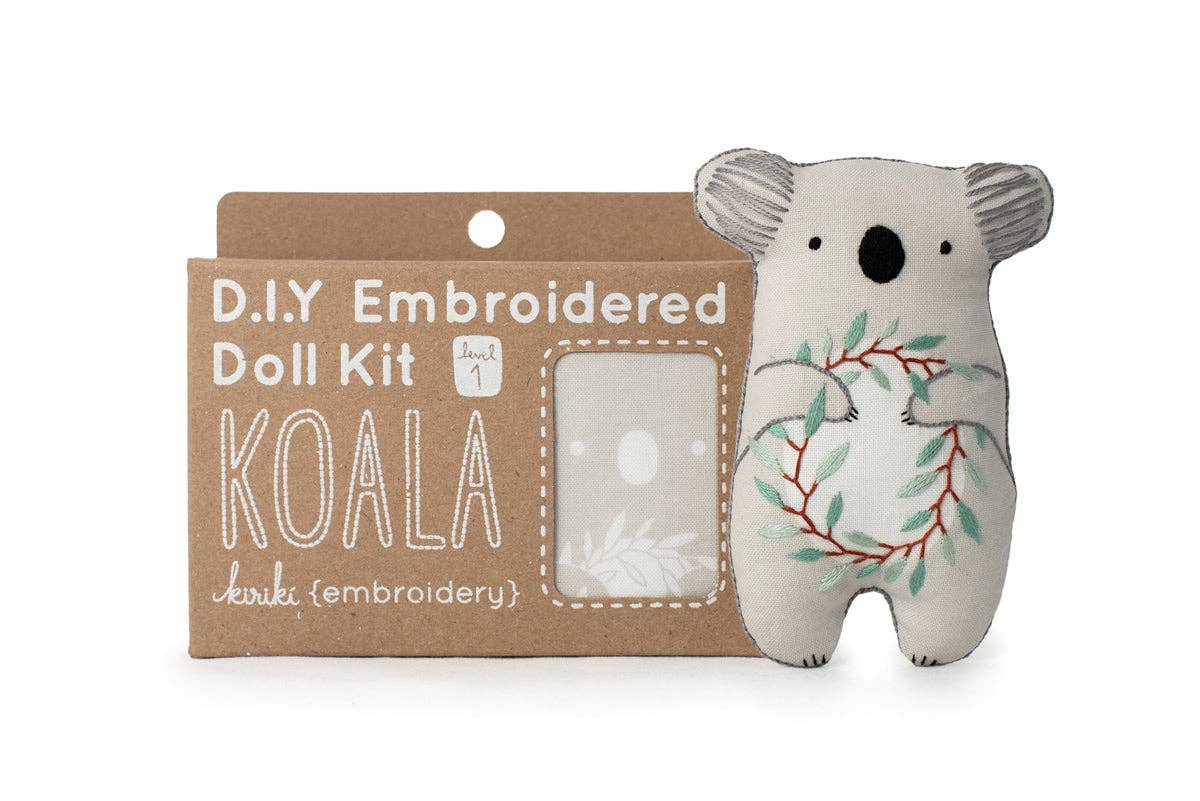 Kiriki Press Koala Embroidery Kit