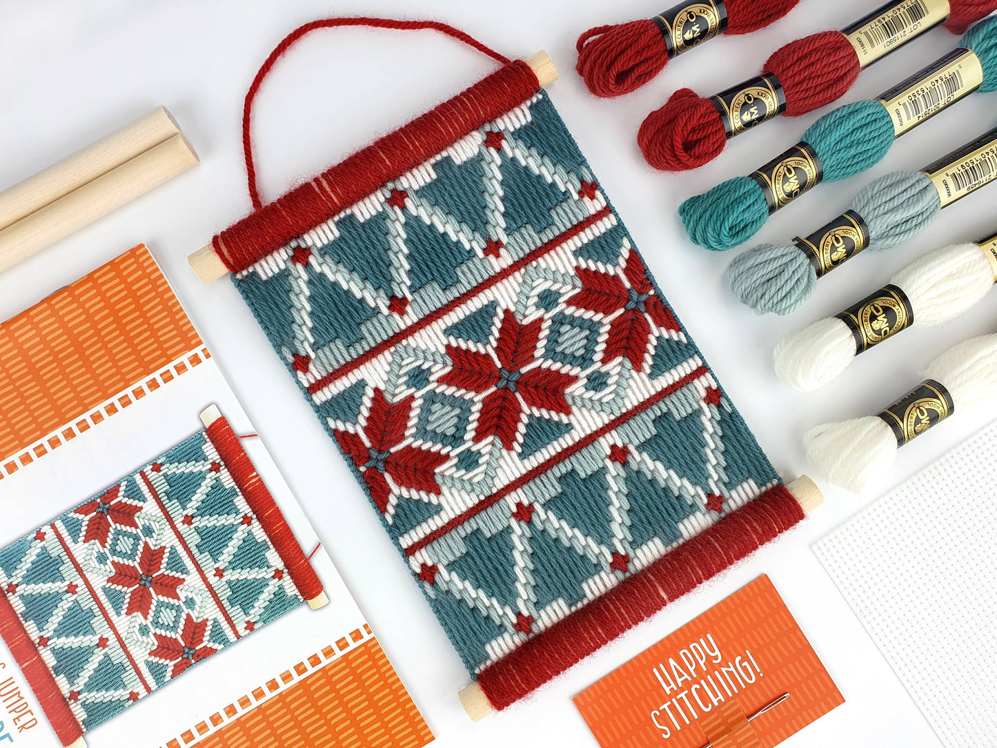 Oh Sew Bootiful 'Christmas Jumper' Bargello Tapestry Kit