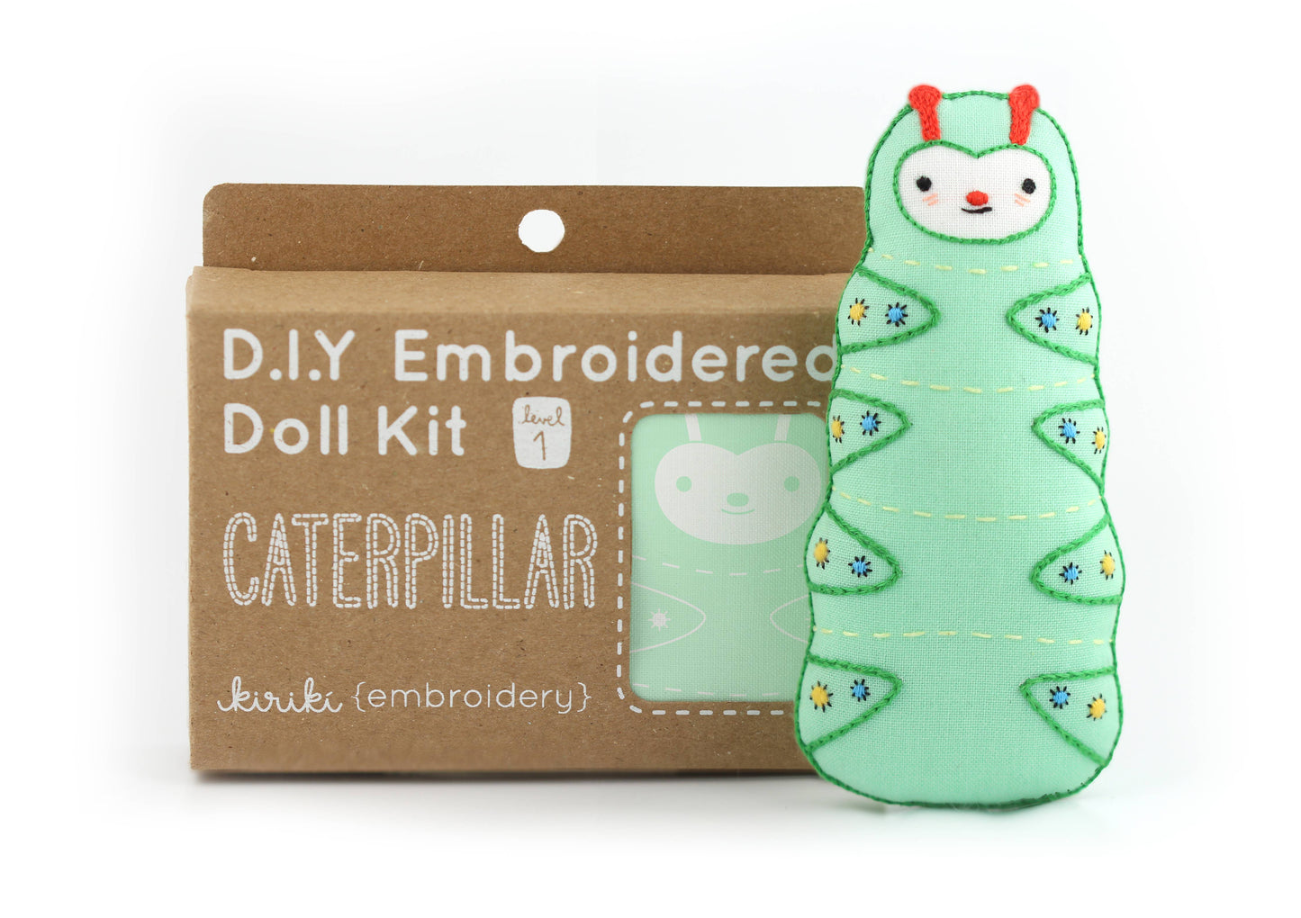 Kiriki Press Caterpillar Embroidery Kit