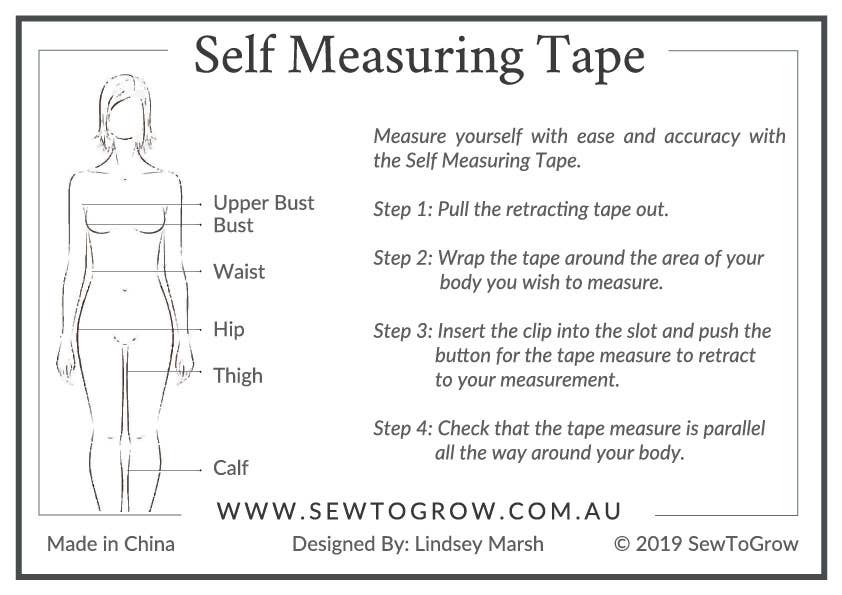 Sew To Grow Self Measuring Tape