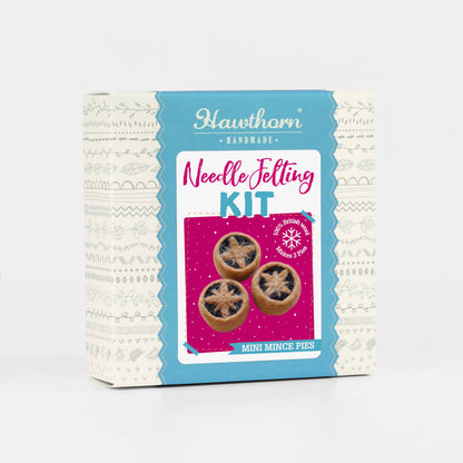 Hawthorn Handmade Mince Pies Mini Needle Felting Kit