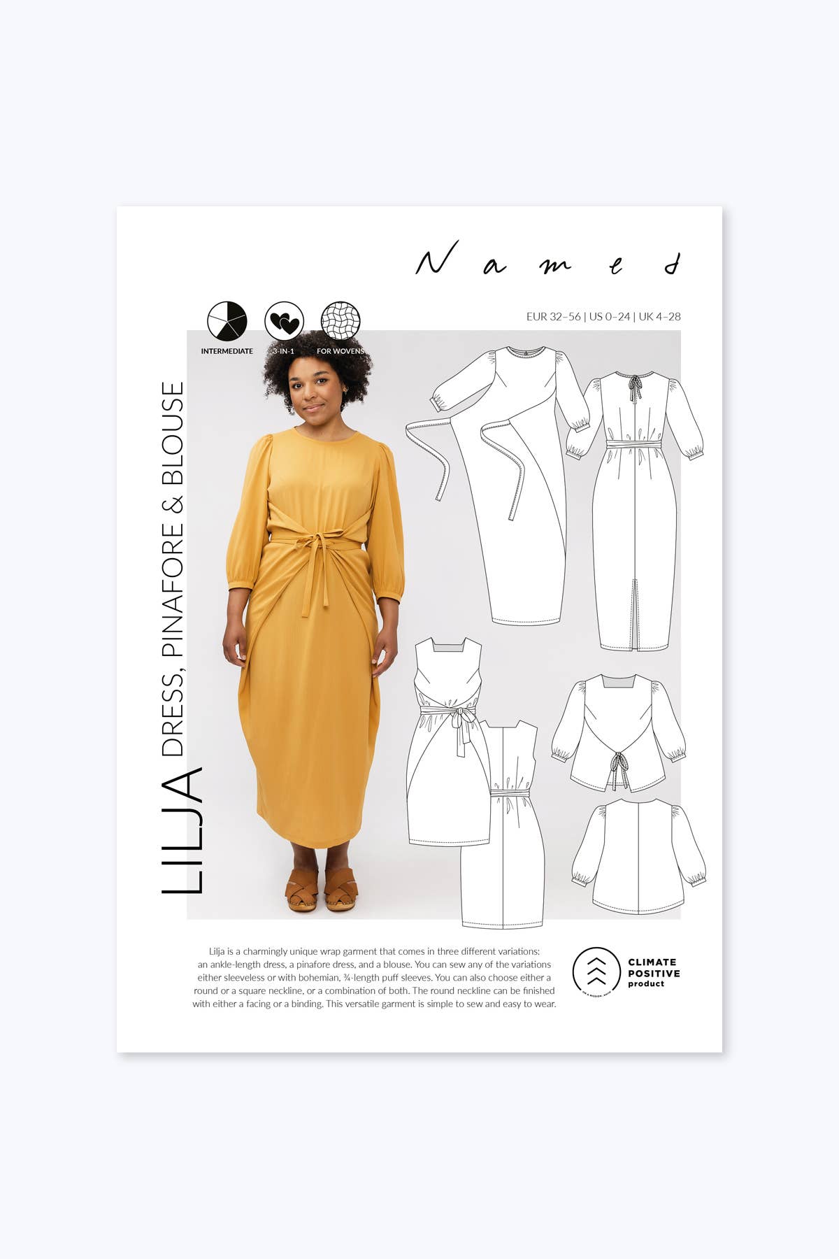 Named Clothing Lilja Dress, Pinafore & Blouse