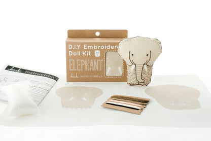 Kiriki Press Elephant Embroidery Kit