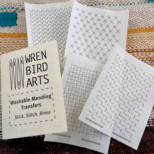 Wrenbirdarts Washable Mending Patterns Set #10