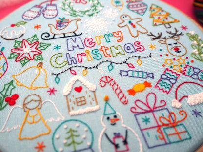 Oh Sew Bootiful '24 Days of Advent' Embroidery Kit