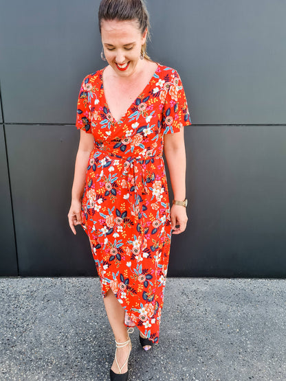 Sew To Grow CharliAnne Wrap Dress