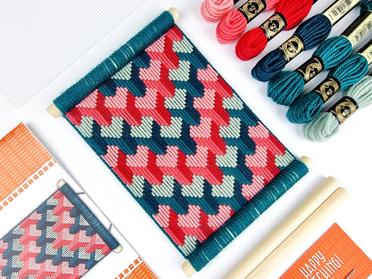 Oh Sew Bootiful Geometric Illusion Bargello Tapestry Kit