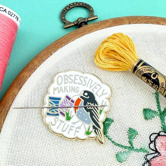 Jubly-Umph 'Obsessively Making Stuff' Needle Minder
