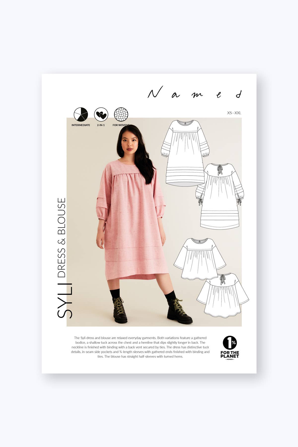 Named Clothing Syli Dress and Blouse