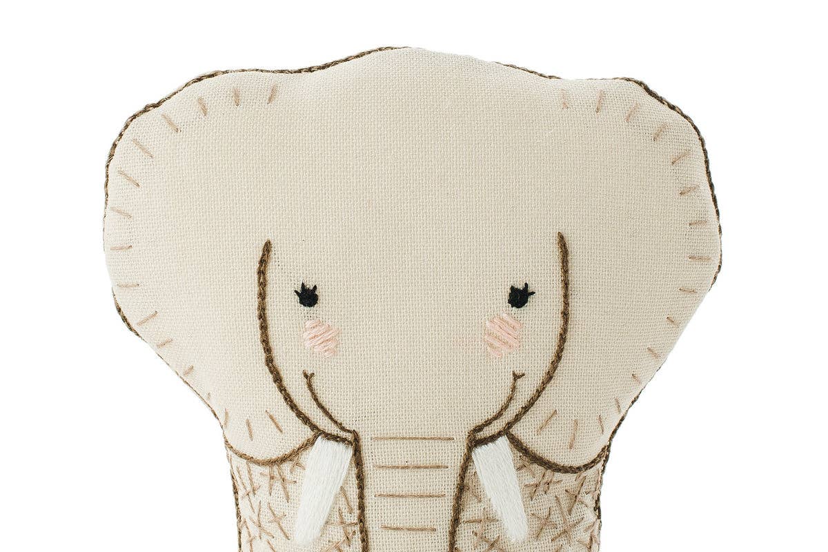 Kiriki Press Elephant Embroidery Kit