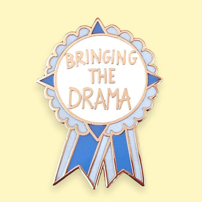 Jubly-Umph 'Bringing The Drama' Lapel Pin