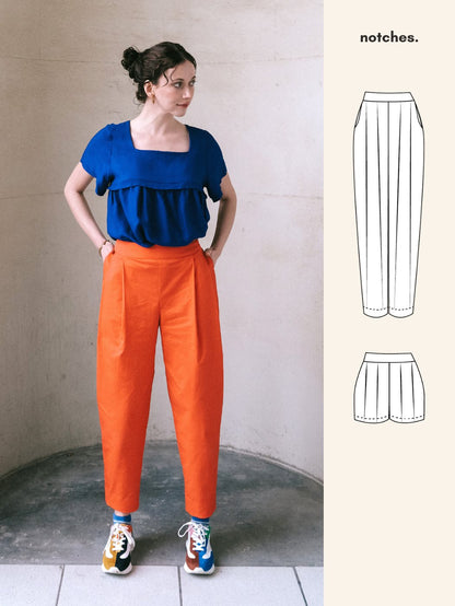 Notches Paula Shorts and Trousers
