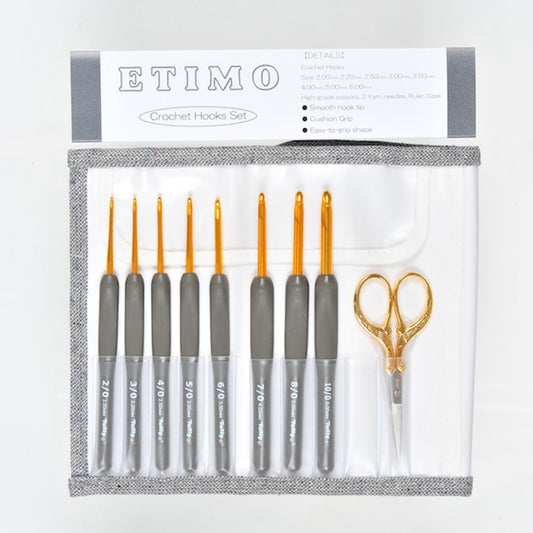 Tulip Etimo Crochet Hooks Set (Gold)