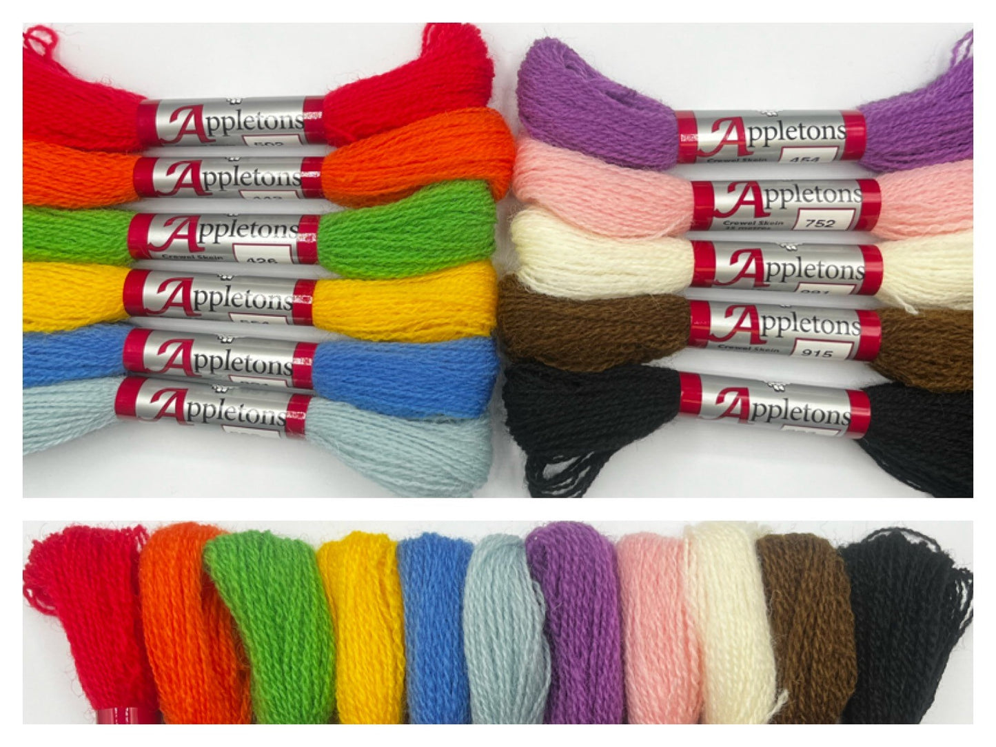 Appletons Crewel 2 Ply Range (Pride Colours)