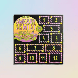 Kylie and the Machine Sweary Sewist Advent Calendar | 12 Days of Labels