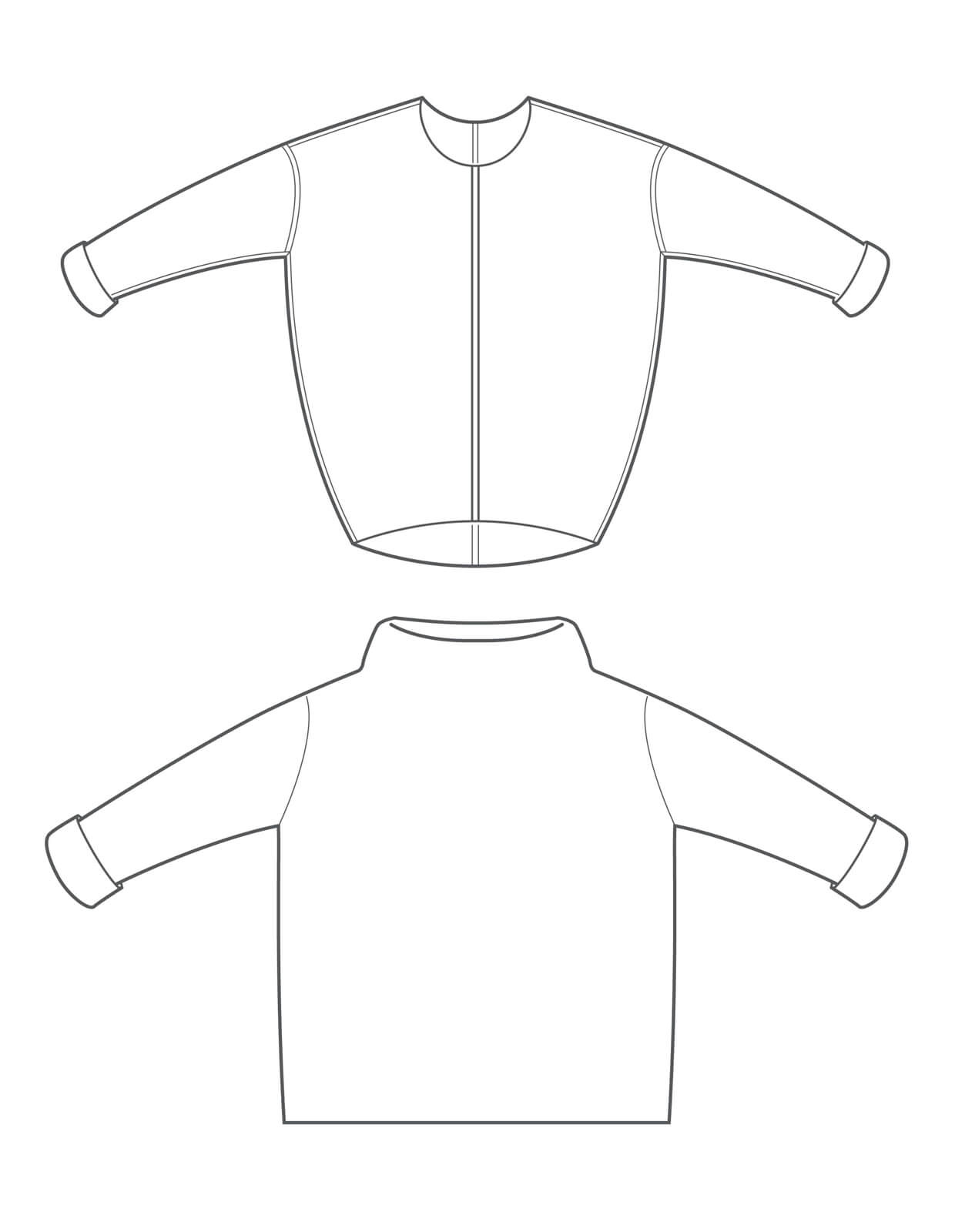 The Maker's Atelier The Big Easy Top PDF Pattern