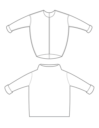 The Maker's Atelier The Big Easy Top PDF Pattern