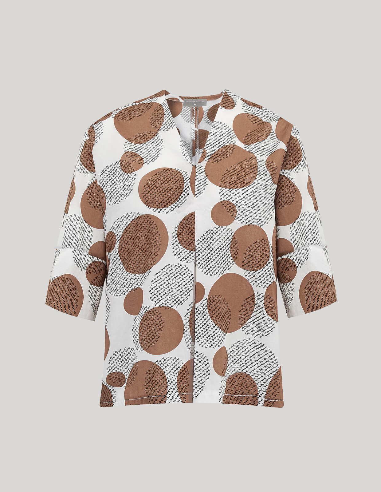 The Maker's Atelier V-Neck Shift Dress
