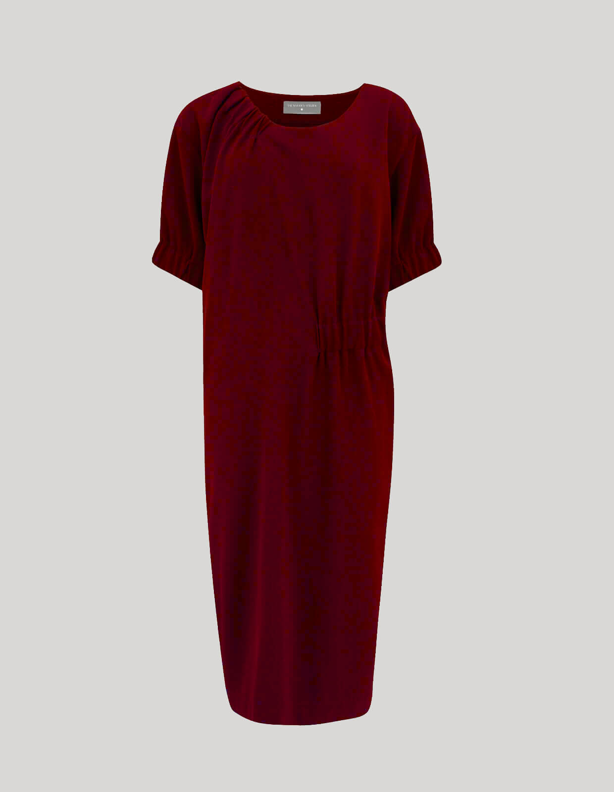 The Maker's Atelier Asymmetric Gather Dress