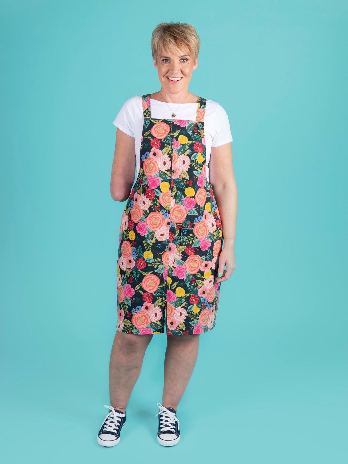 Tilly and the Buttons Cleo Dungaree Dress