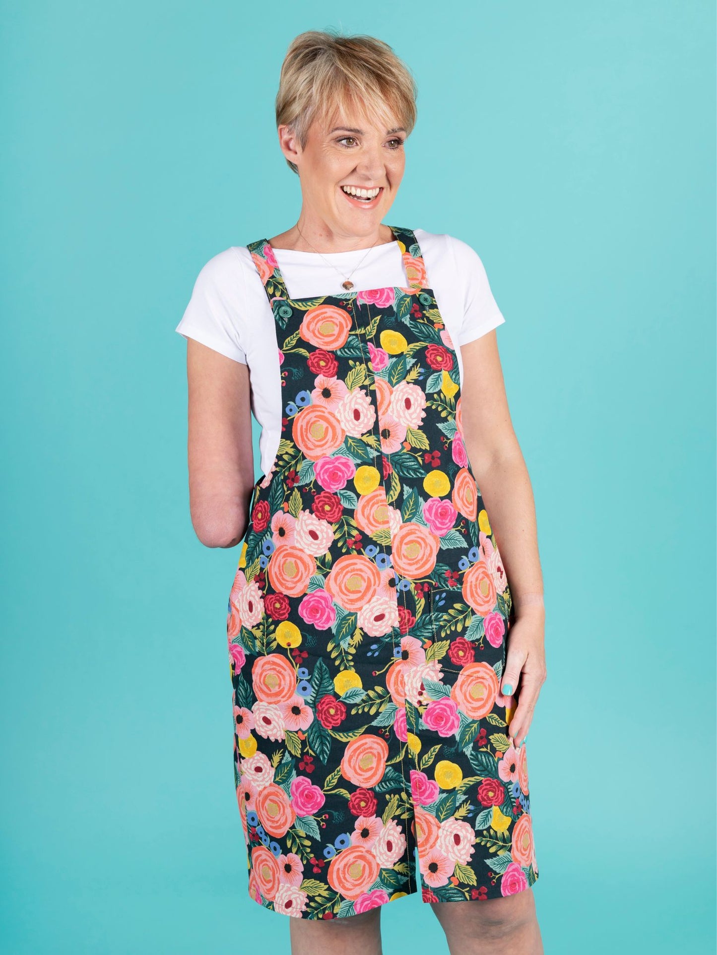 Tilly and the Buttons Cleo Dungaree Dress