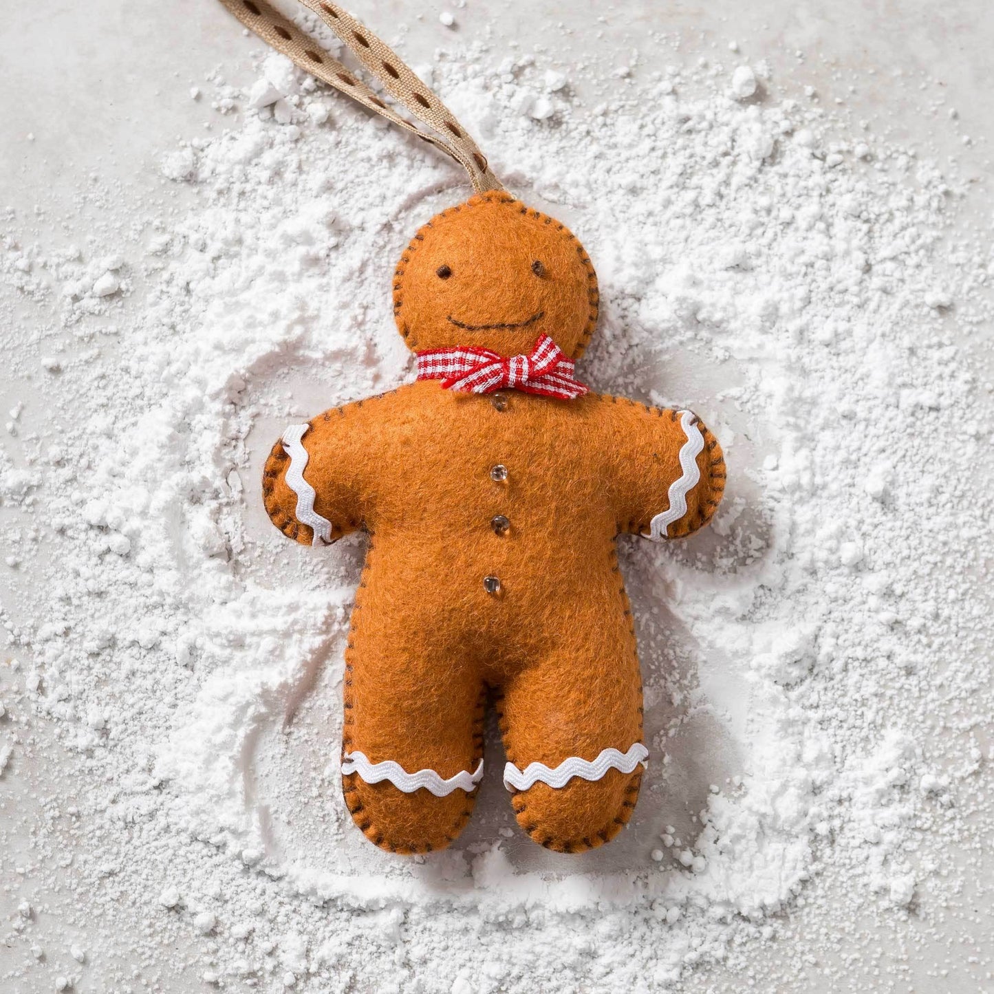 Corinne Lapierre Gingerbread Man Felt Craft Mini Kit