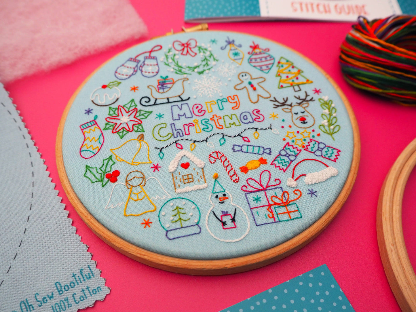 Oh Sew Bootiful '24 Days of Advent' Embroidery Kit