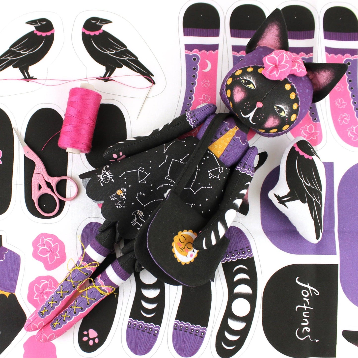 Miss Ella Astrid the Fortune Teller DIY Kit