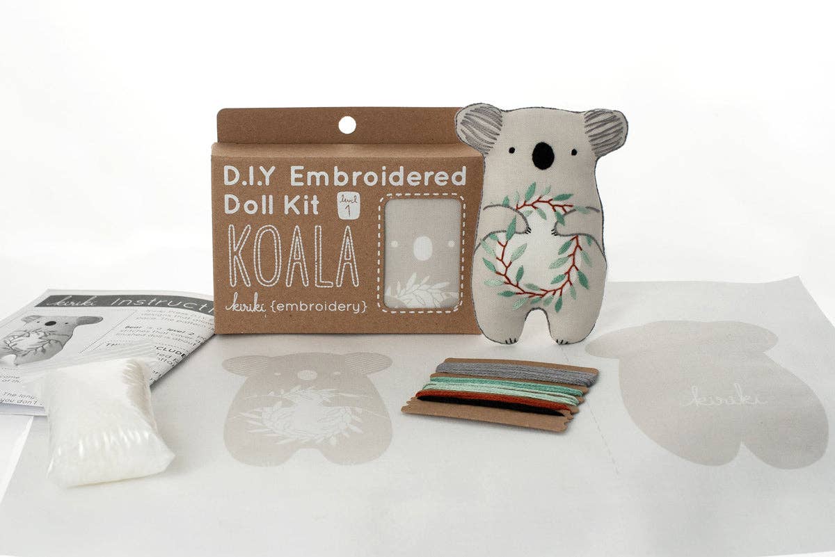 Kiriki Press Koala Embroidery Kit