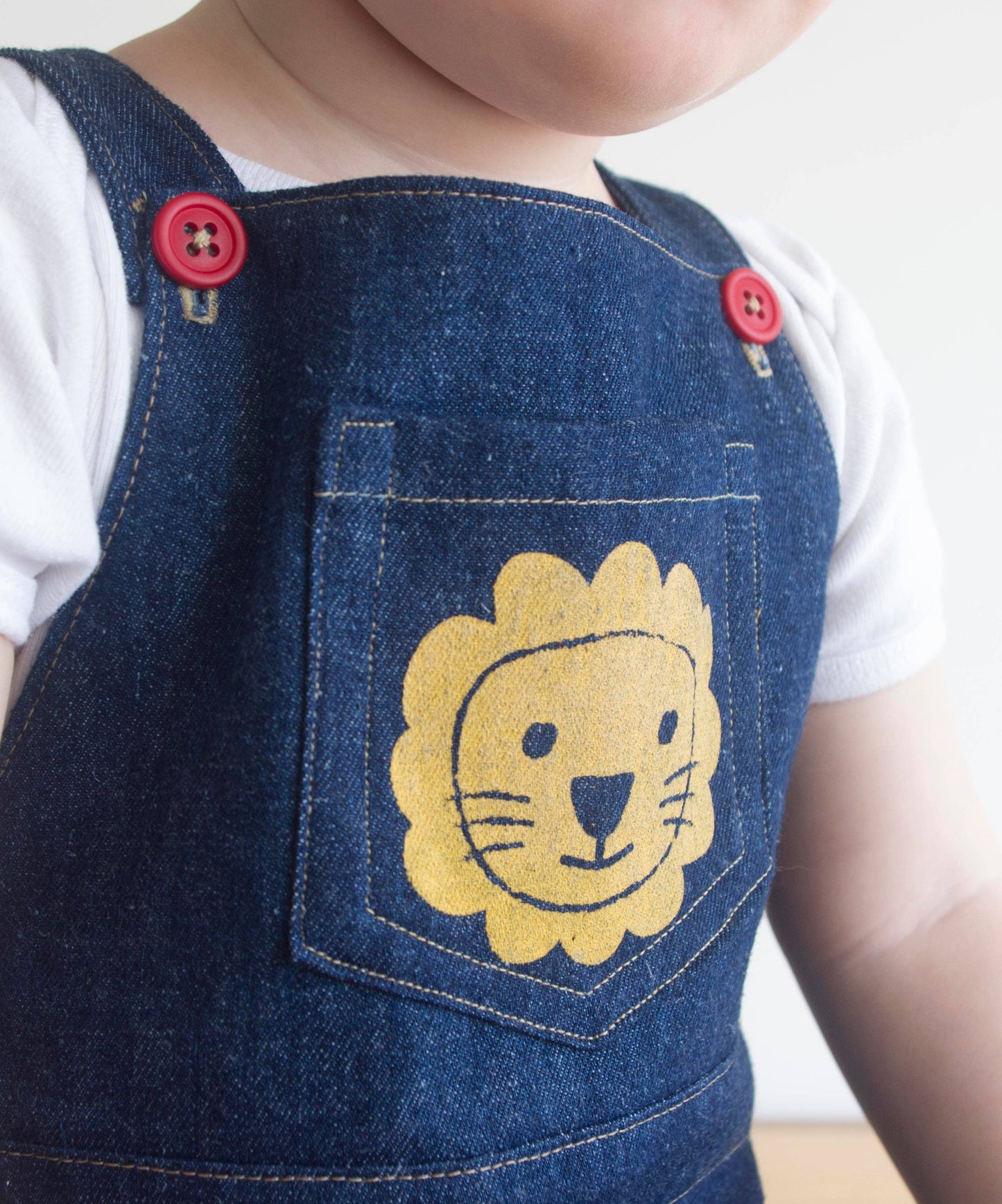 Fionna Hanna Lion Overalls for Children