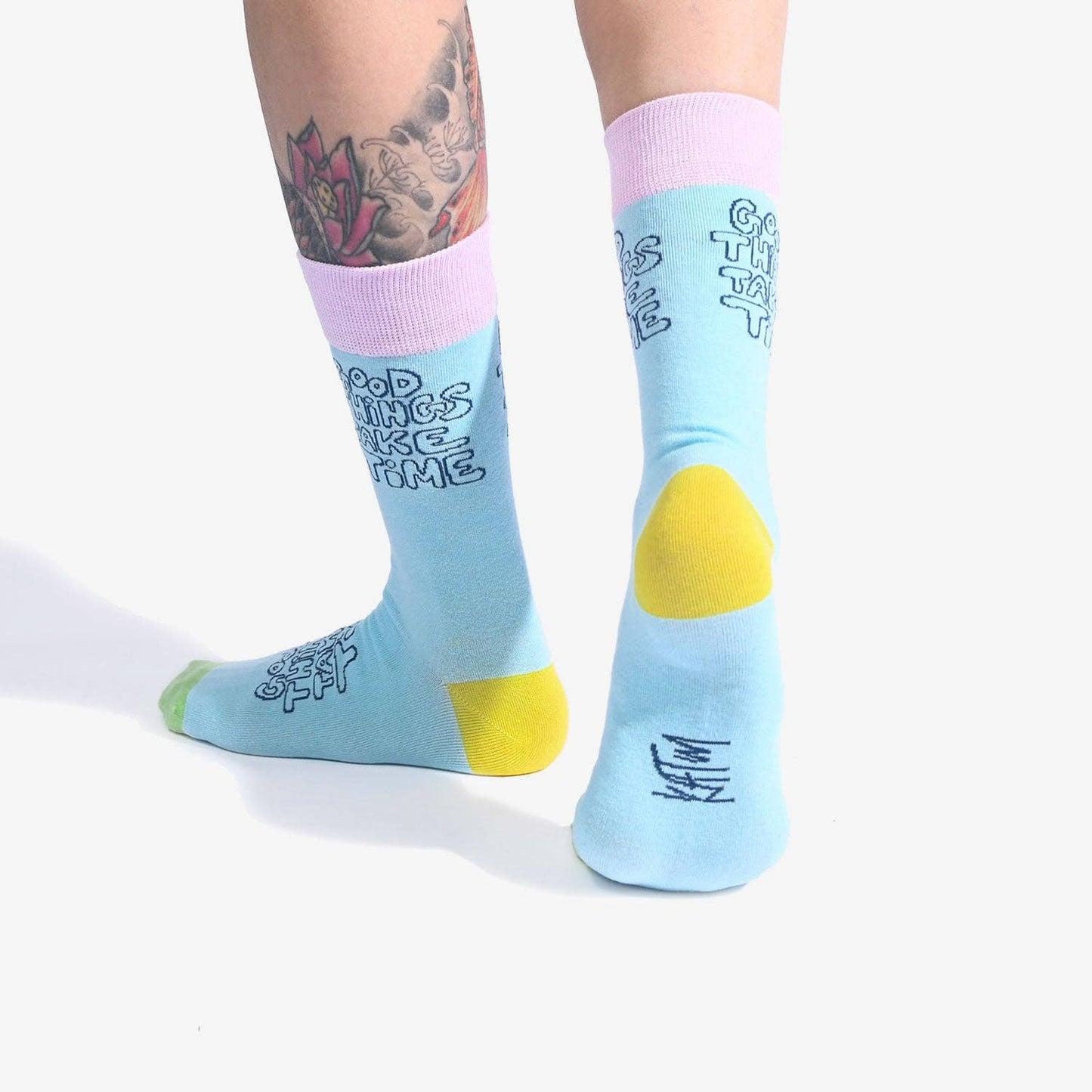 Kylie and The Machine 'Good Things Take Time' Socks