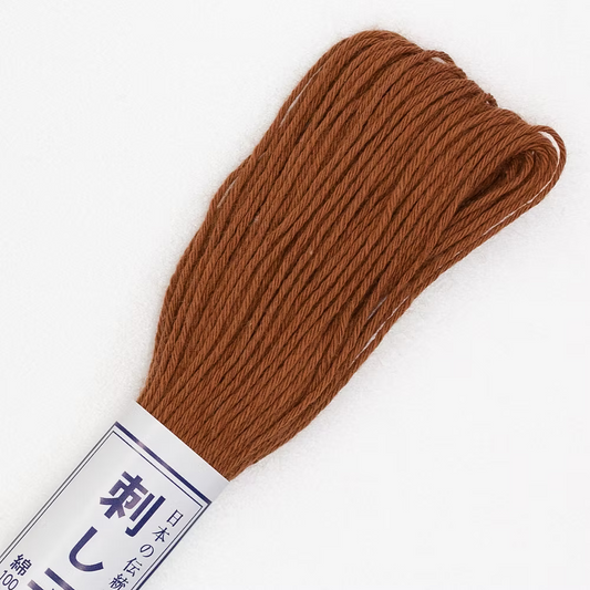 Olympus Sashiko Thread 20m (Milk Chocolate)