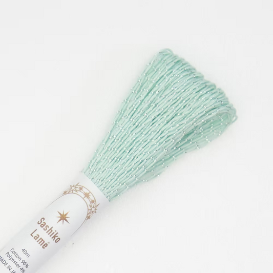 Olympus Sashiko Lame Thread (Mint)
