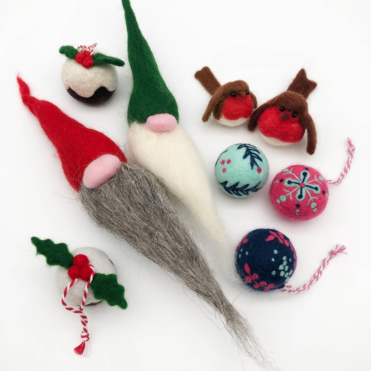 Bergin & Bath Needle Felting: Christmas Bumper Kit