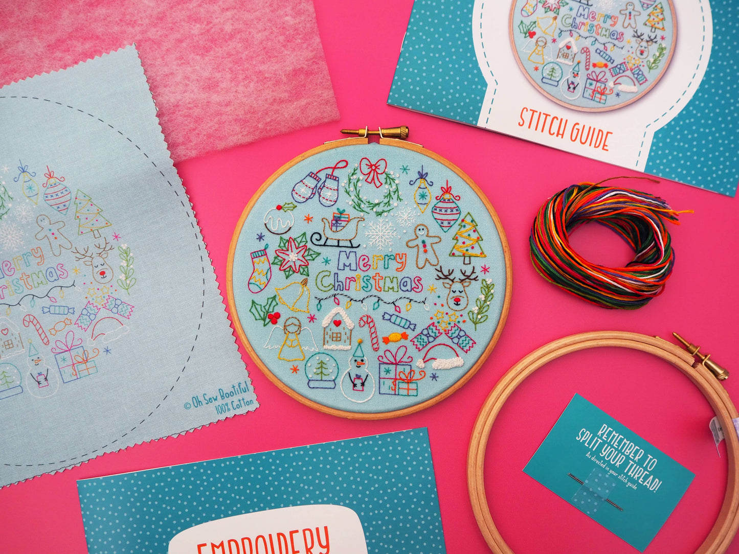 Oh Sew Bootiful '24 Days of Advent' Embroidery Kit