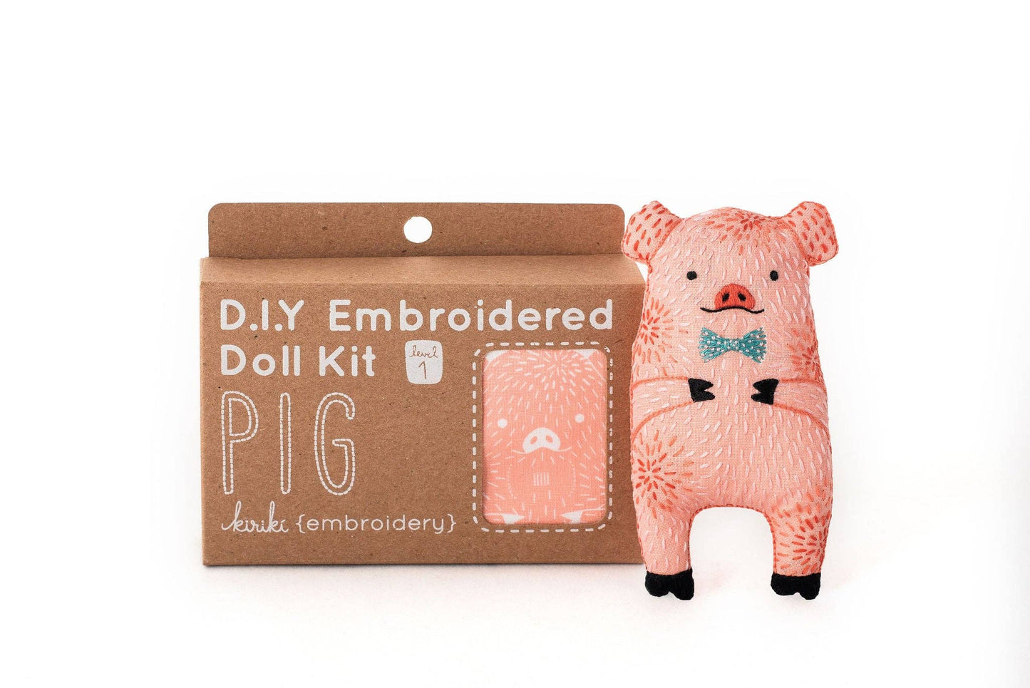 Kiriki Press Pig Embroidery Kit