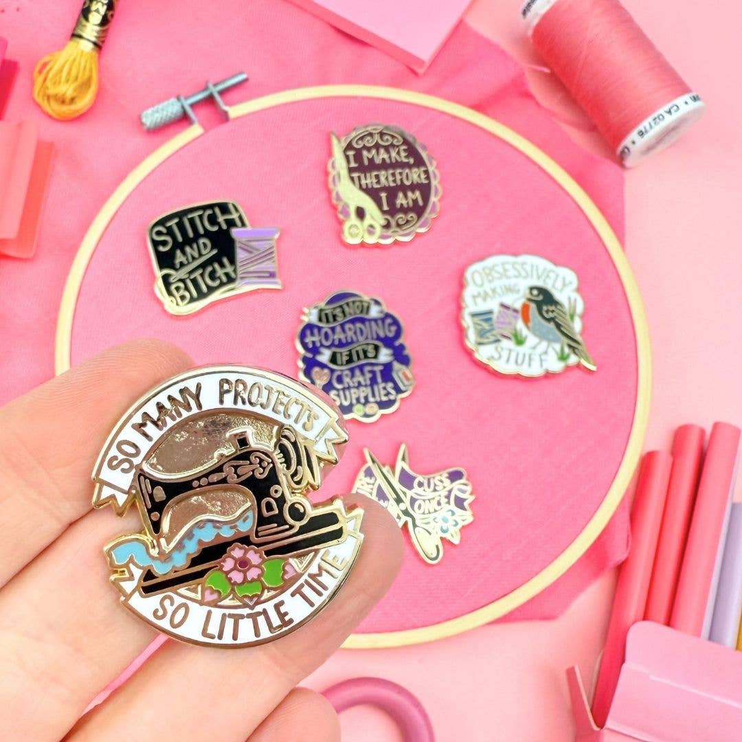 Jubly-Umph 'So Many Projects So Little Time' Needle Minder