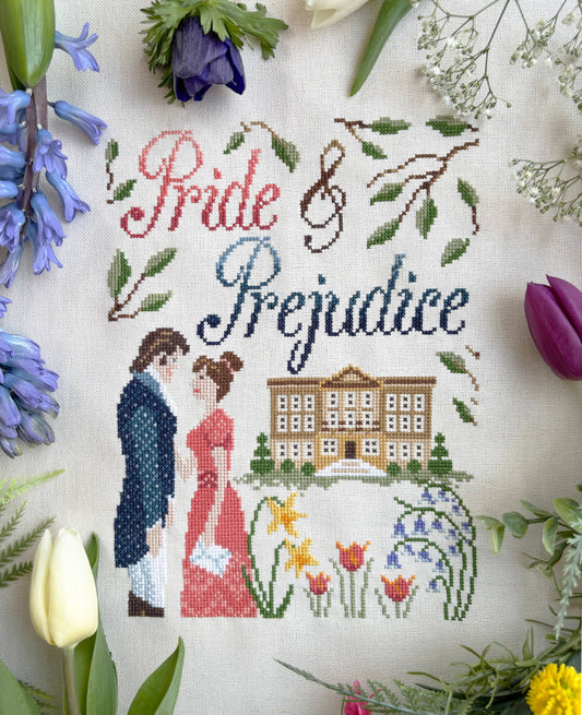 Love Poppet Pride & Prejudice Cross Stitch Pattern