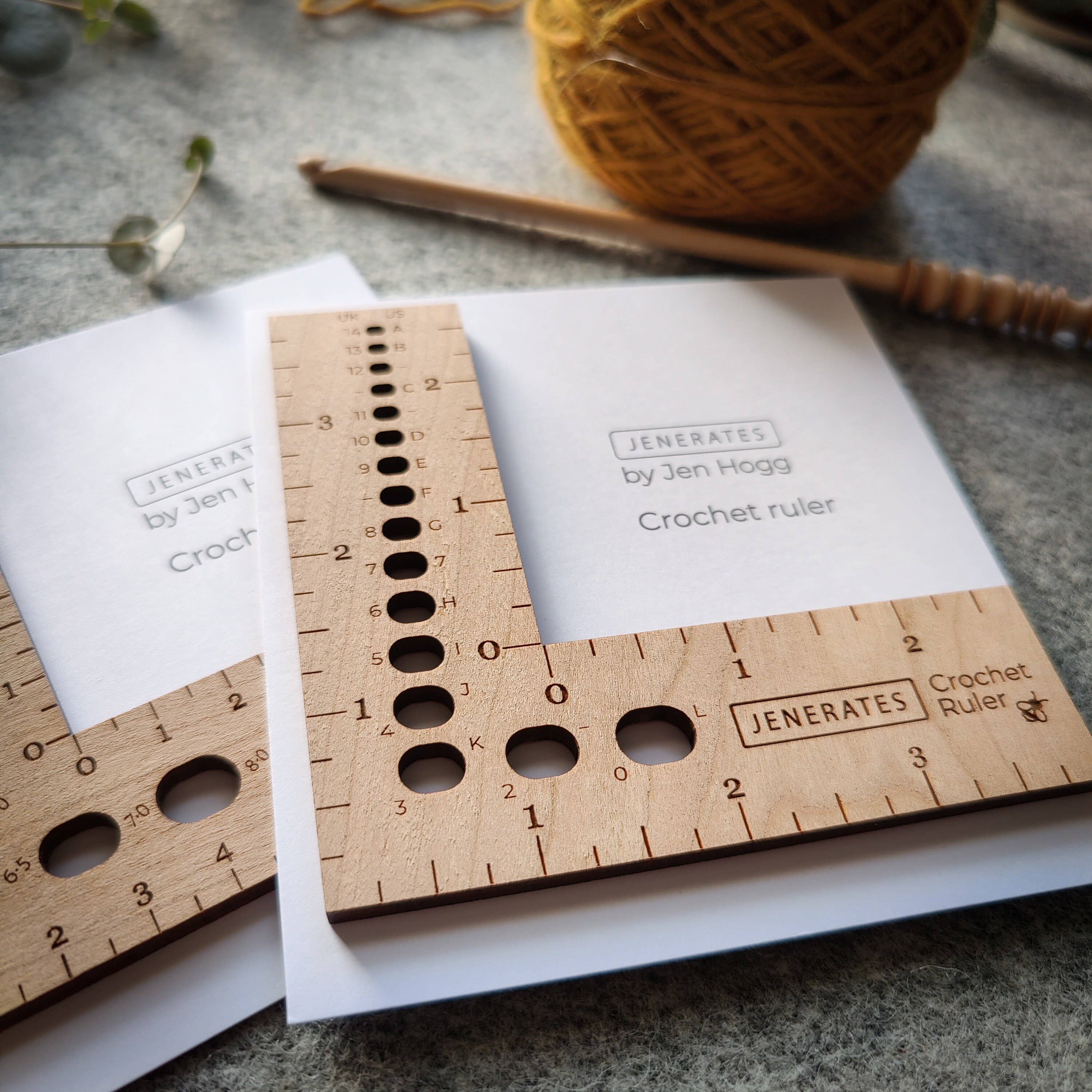 Crochet Ruler Case Rulers and Measures – The Indie Stitches Emporium