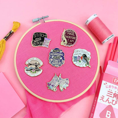 Jubly-Umph 'So Many Projects So Little Time' Needle Minder